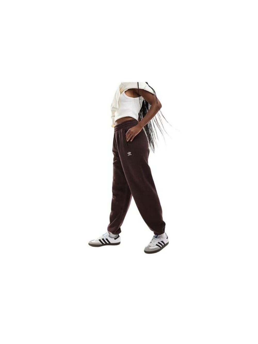Adidas Women's Originals Essentials Pants Brown Size S NEW WITH TAGS!